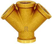 Répartiteur d'air comprimé avec 3 sorties