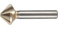 Fraise conique 90°, carbure monobloc, ZrN
