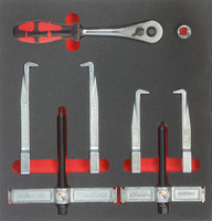 Module d'outillage extracteur, 4 pièces, module 2/3