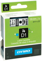 Ruban de marquage DYMO D1, largeur du ruban 19 mm