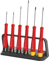 Jeu de tournevis pour l’électronique plats/cruciformes n° PB 8641