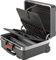 Coffret d’outils, 485 x 375 x 200 mm, ABS, trolley