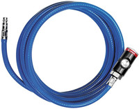 Tuyau flexible à air comprimé en PVC avec raccord de sécurité et connecteur