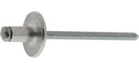 Rivet aveugle alu/acier, tête bombée GK 14