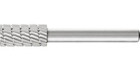 Fraise sur tige HSS, denture 3, forme cylindrique A-ST