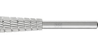 Fraise sur tige HSS, denture 3, forme angulaire HSS 63ST