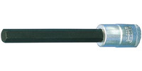 Embout de vissage 1/2" pour vis 6 pans, long, n° IN 19 L