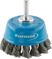 Brosse boisseau à emmanchement, torsadé