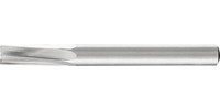 Fraise sur tige HSS, denture 1, forme cylindrique A-ST