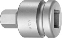 Embout de vissage à choc 3/4" pour vis 6 pans