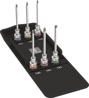 Coffret de douilles tournevis 1/2", Zyklop, pour vis TORX®, n° 8767 C TORX® HF 2