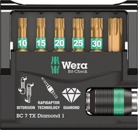 Jeu d'embouts Bit-Check 7 TX Diamond 1