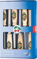 Jeu de ciseaux à bois, polis