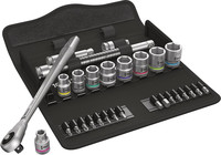 Coffret de douilles 3/8", Zyklop Metal Push, n° 8100 SB 7