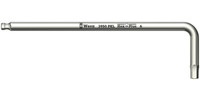 Clé mâle coudée, 6 pans, longue, tête sphérique, n° 3950 PKL
