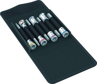 Jeu d’embouts de vissage 3/8", Zyklop, pour vis 6 pans, n° 8740 B HF 1