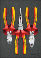 Module d'outillage Pinces VDE, 3 pièces, module 2/9