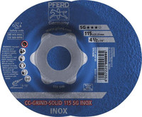 Meule abrasive CC-GRIND SOLID SG INOX