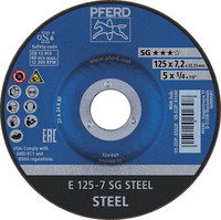 Meule d’ébarbage SG STEEL