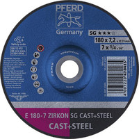ZIRKON SG CAST + STEEL, pour l'usinage de l'acier et de la fonte