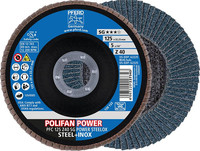 Disque à lamelles POLIFAN Z SG POWER STEELOX, Ø 115 mm, bombé, n° PFC 125