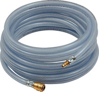 Jeu de tuyaux flexibles tissés PVC 9 DI/15 DE