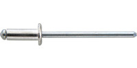 Rivet aveugle, alu/acier, tête goutte de suif, Gesipa