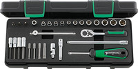 Coffret de douilles 1/4", n° 40/23/7