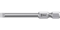 Embout 1/4" plat, n° 800/4 Z, 50 mm