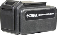 Batterie insérable lithium-ion pour riveteuse, 18 V/2 Ah