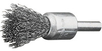 Brosse pinceau, acier, ondulé, 0,3 mm