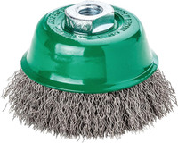 Brosse boisseau, acier inoxydable (1.4401), ondulé, n° 421467
