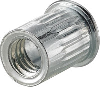 Écrou aveugle Light Weight acier, tête goutte de suif