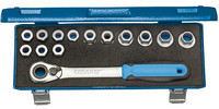 Coffret de douilles traversantes 1/2", n° 19 SKU-20