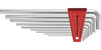 Jeu de clés mâles coudées, 6 pans, longues, n° PB 211 H10
