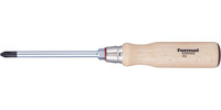 Tournevis cruciforme PH, avec manche en bois