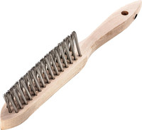 Brosse à soudures, acier, lisse, 0,35 mm